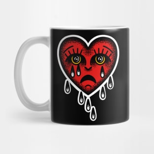 Sad heart Mug